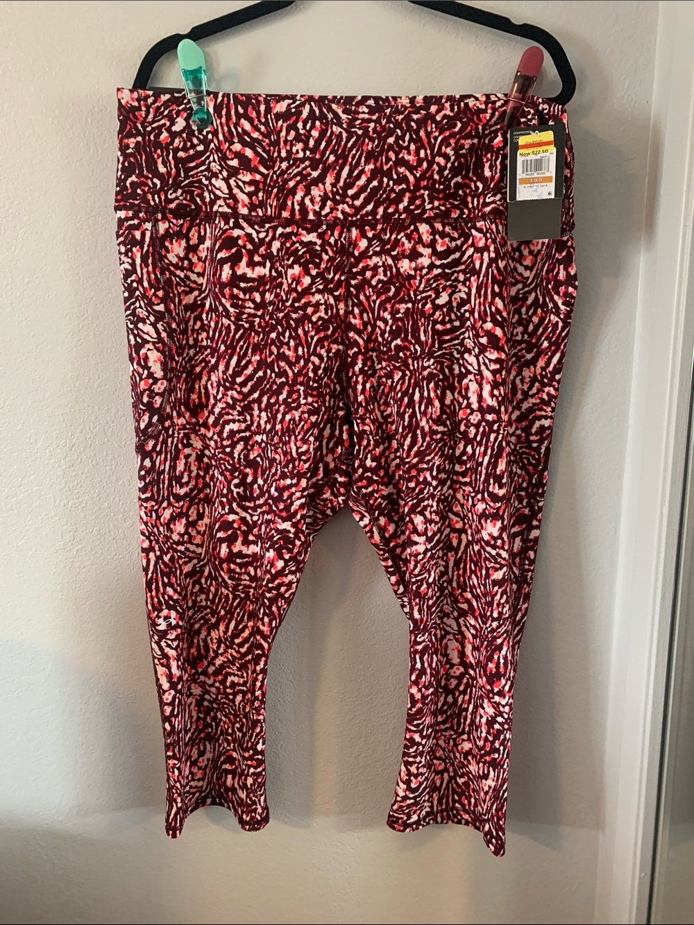 Under Armour Compression High Rise Capri 3x